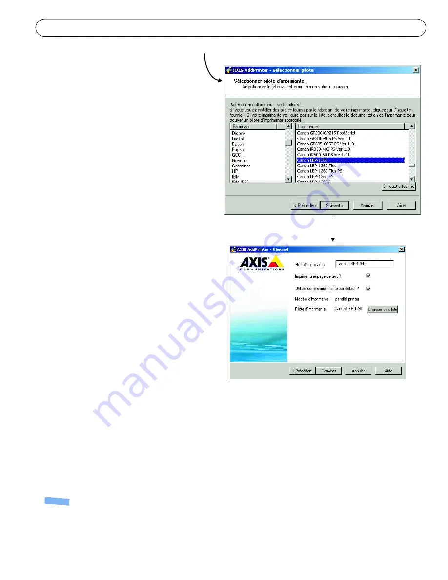 Axis OfficeBasic Parallel Installation Manual Download Page 11