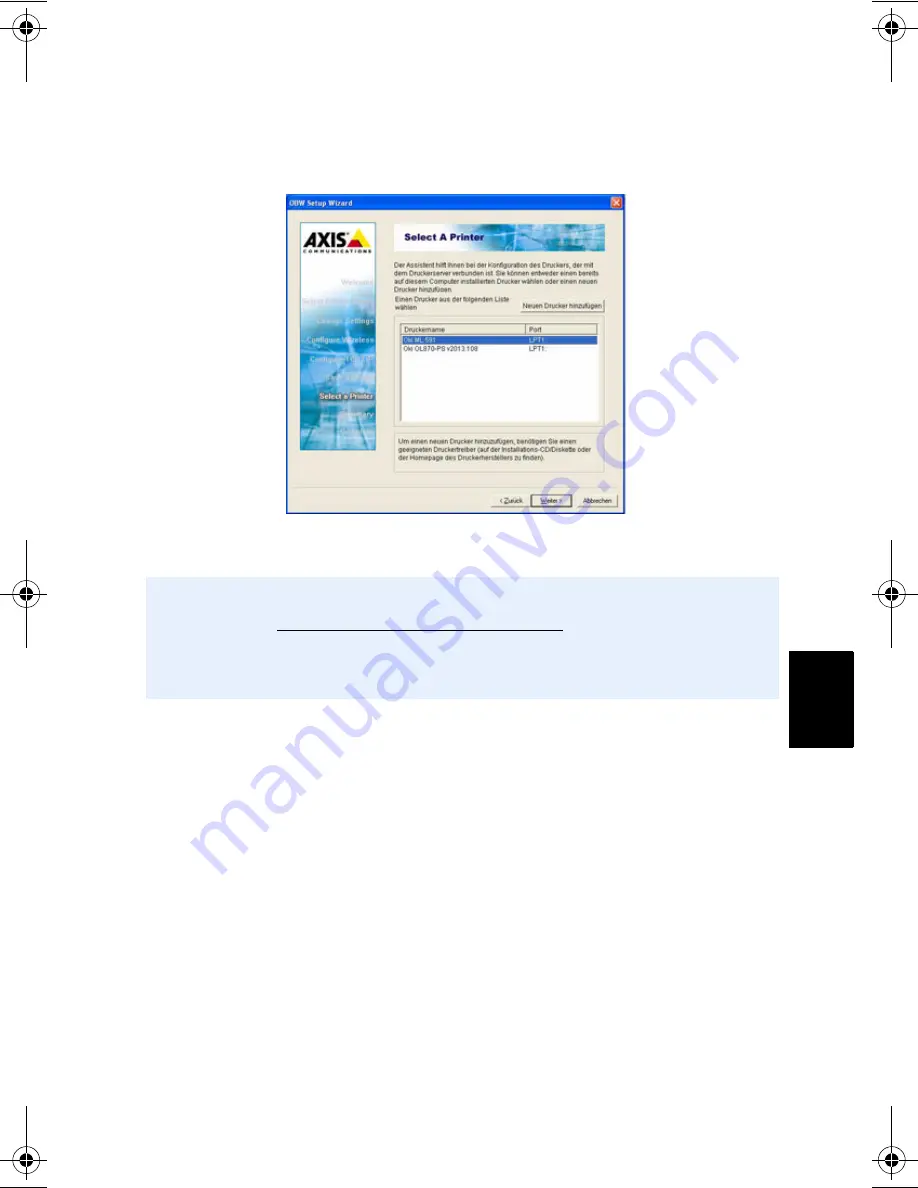 Axis OfficeBasic USB Wireless G Installation Manual Download Page 43