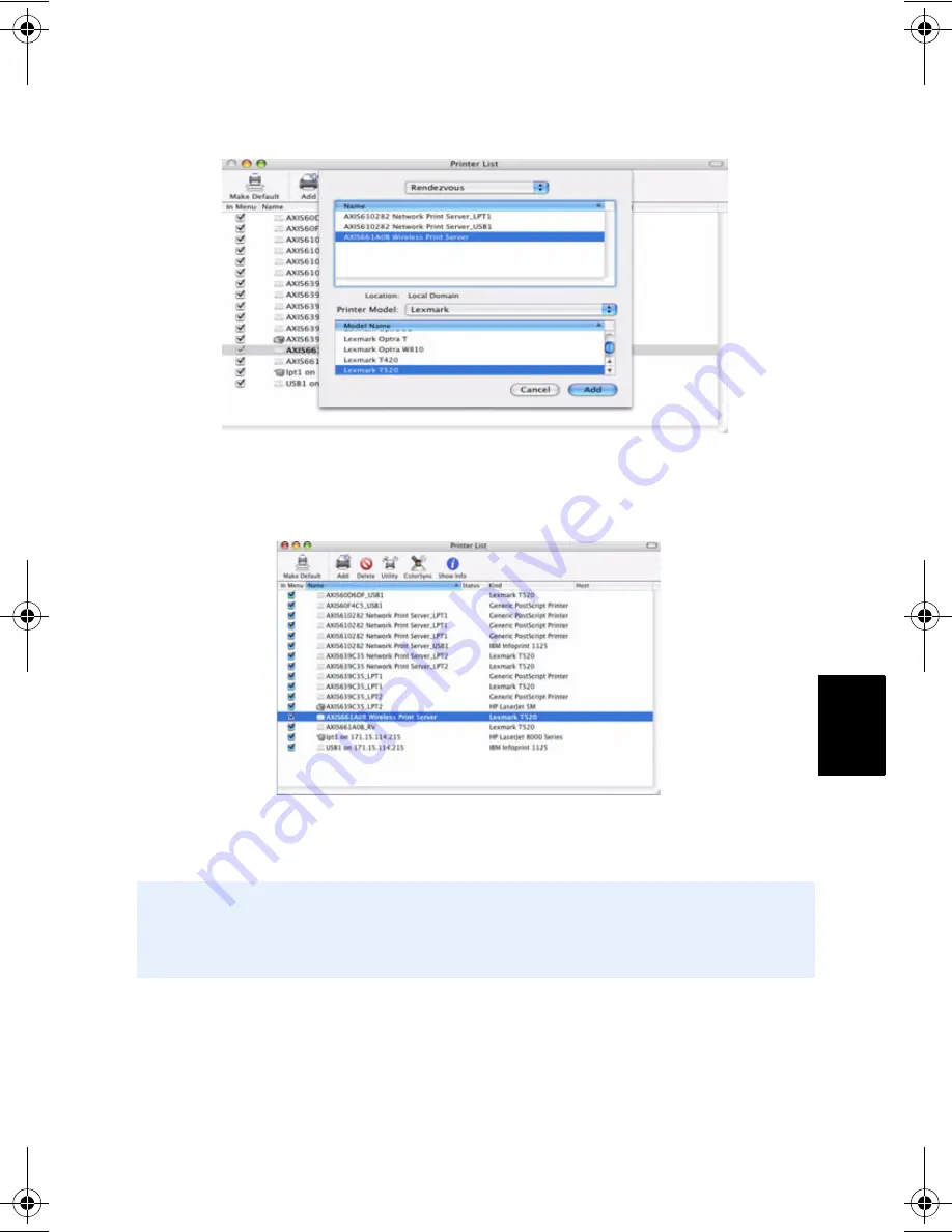 Axis OfficeBasic USB Wireless G Installation Manual Download Page 45