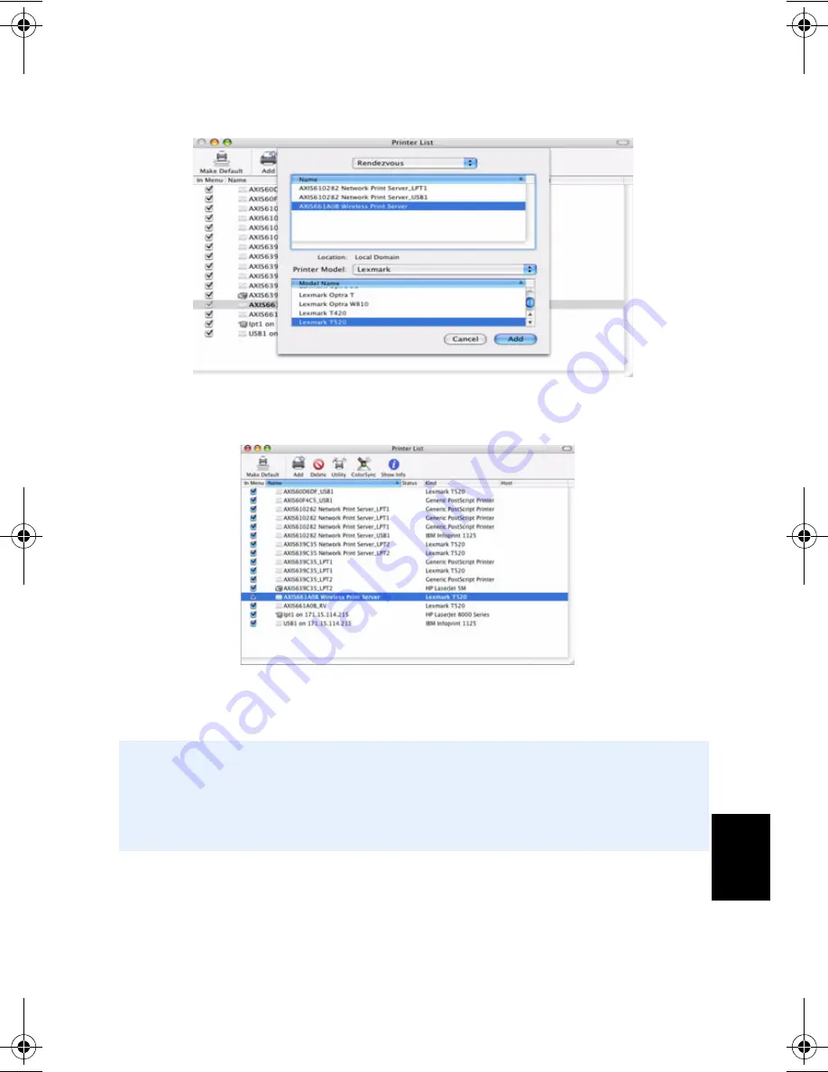 Axis OfficeBasic USB Wireless G Installation Manual Download Page 93