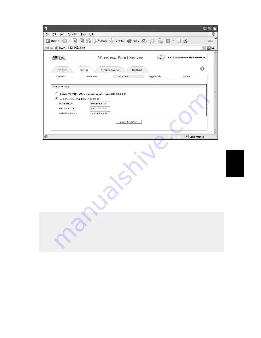 Axis OfficeBasic USB Wireless User Manual Download Page 10