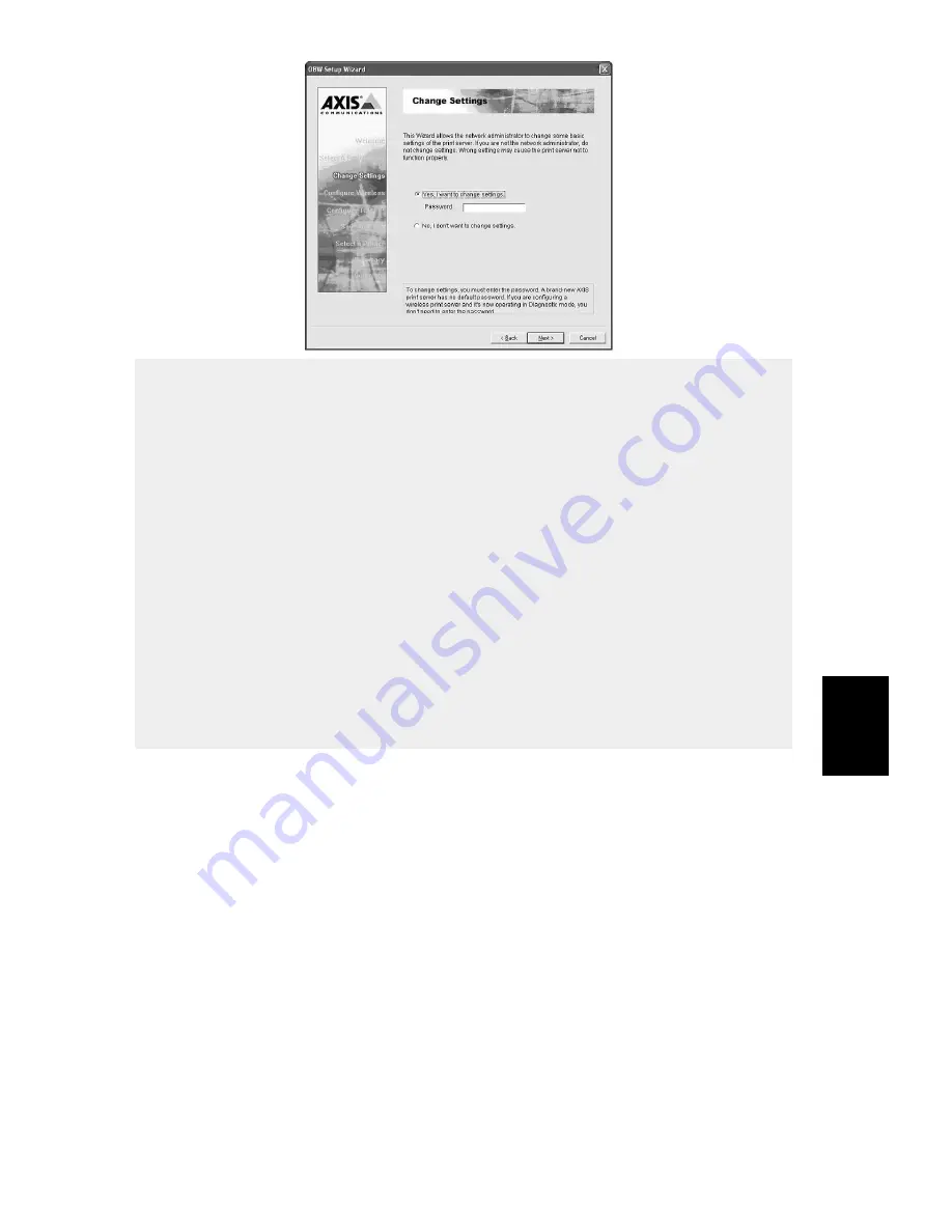 Axis OfficeBasic USB Wireless User Manual Download Page 34