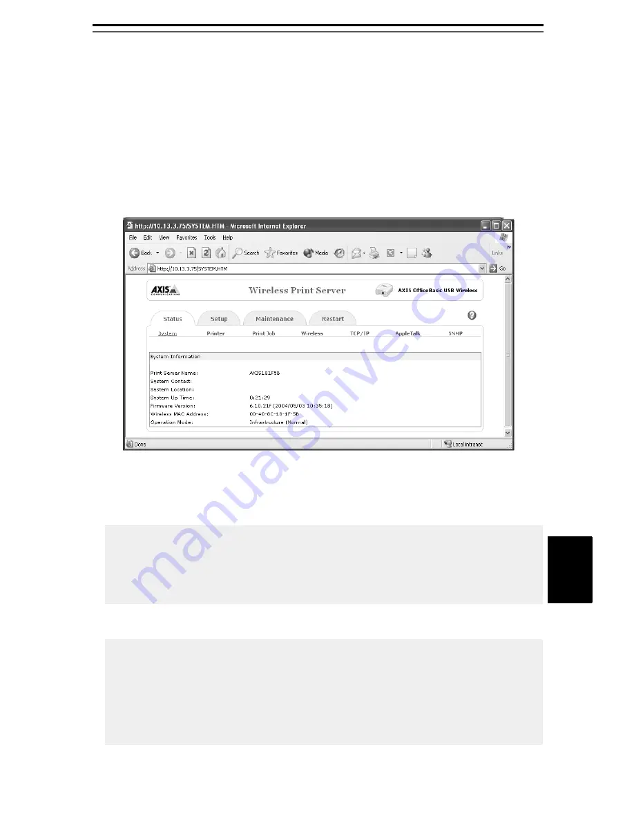 Axis OfficeBasic USB Wireless User Manual Download Page 65