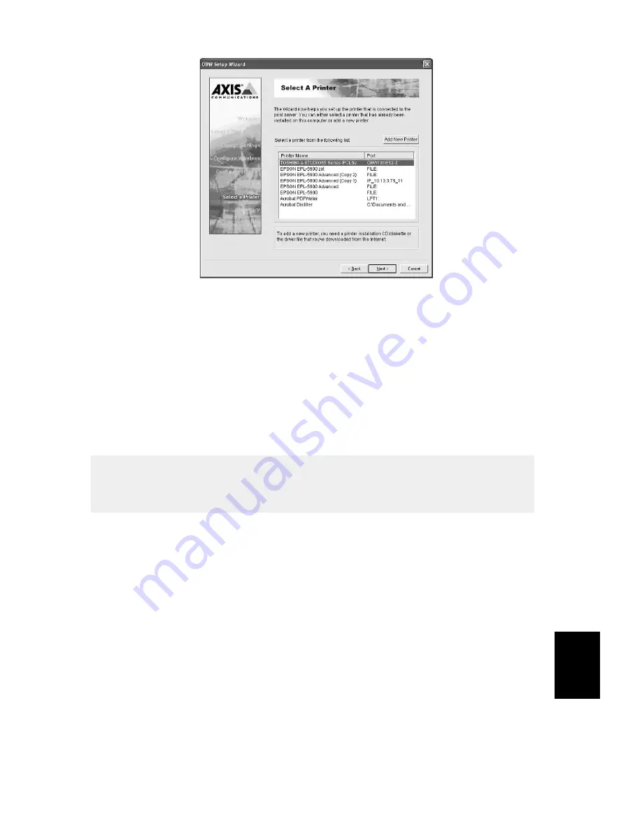 Axis OfficeBasic USB Wireless User Manual Download Page 82