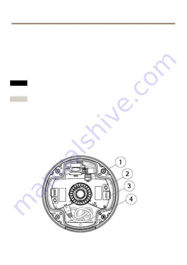 Axis P3364-VE Installation Manual Download Page 66