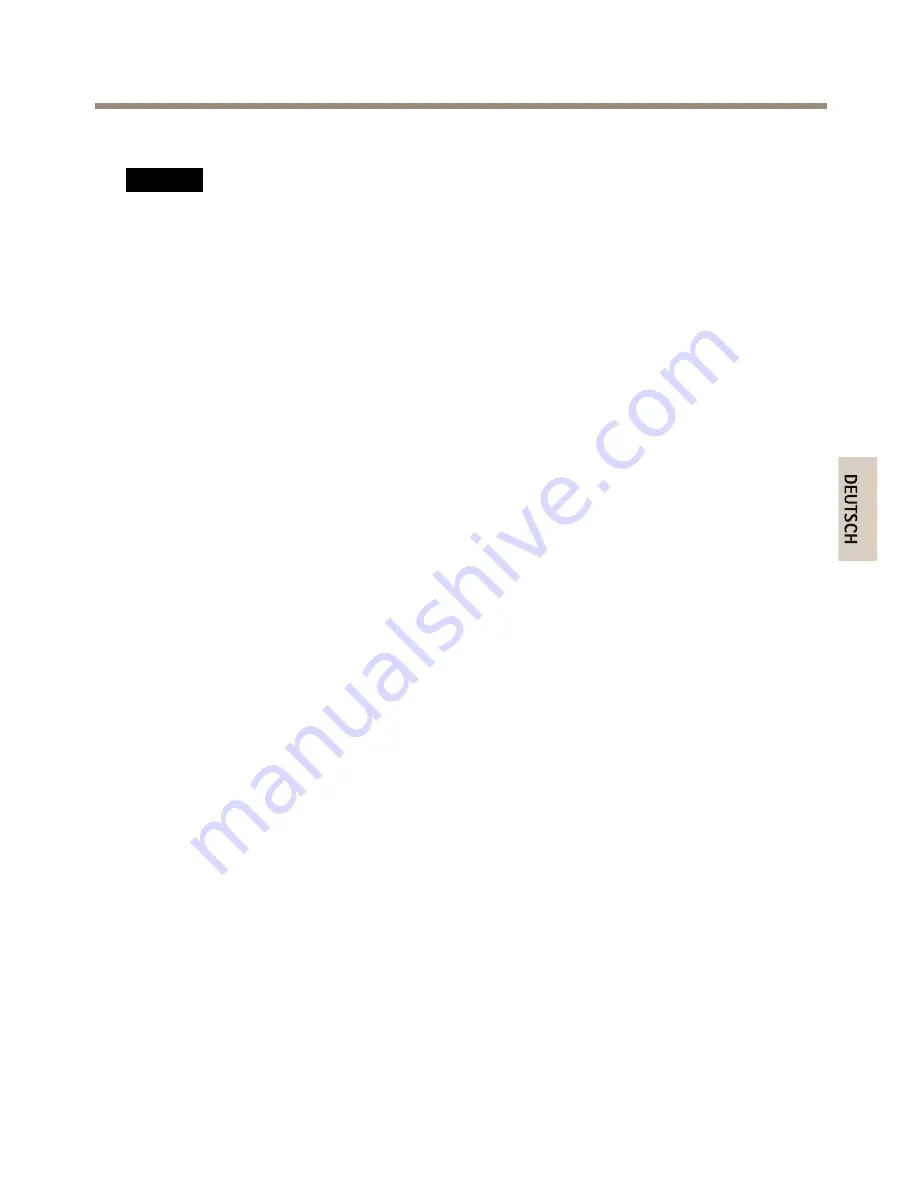 Axis T8082 Installation Manual Download Page 31