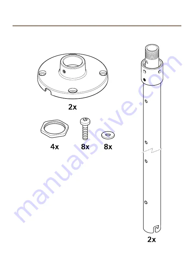 Axis T91B53 Installation Manual Download Page 3