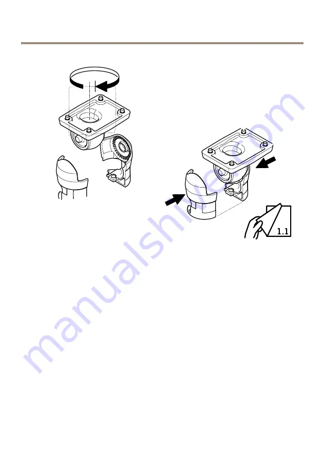 Axis T94Q01F Installation Manual Download Page 13