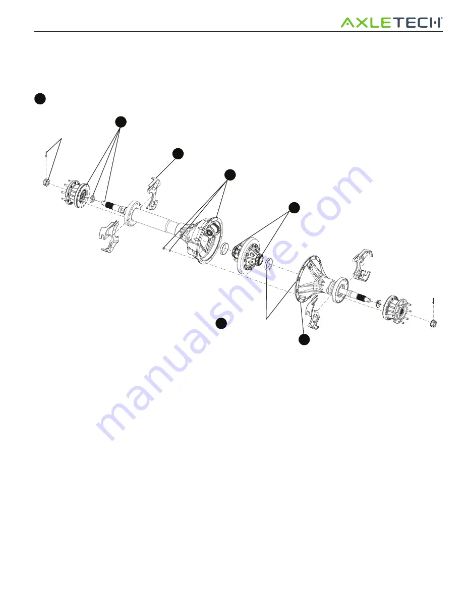 AxleTech TA277 Service Manual Download Page 32