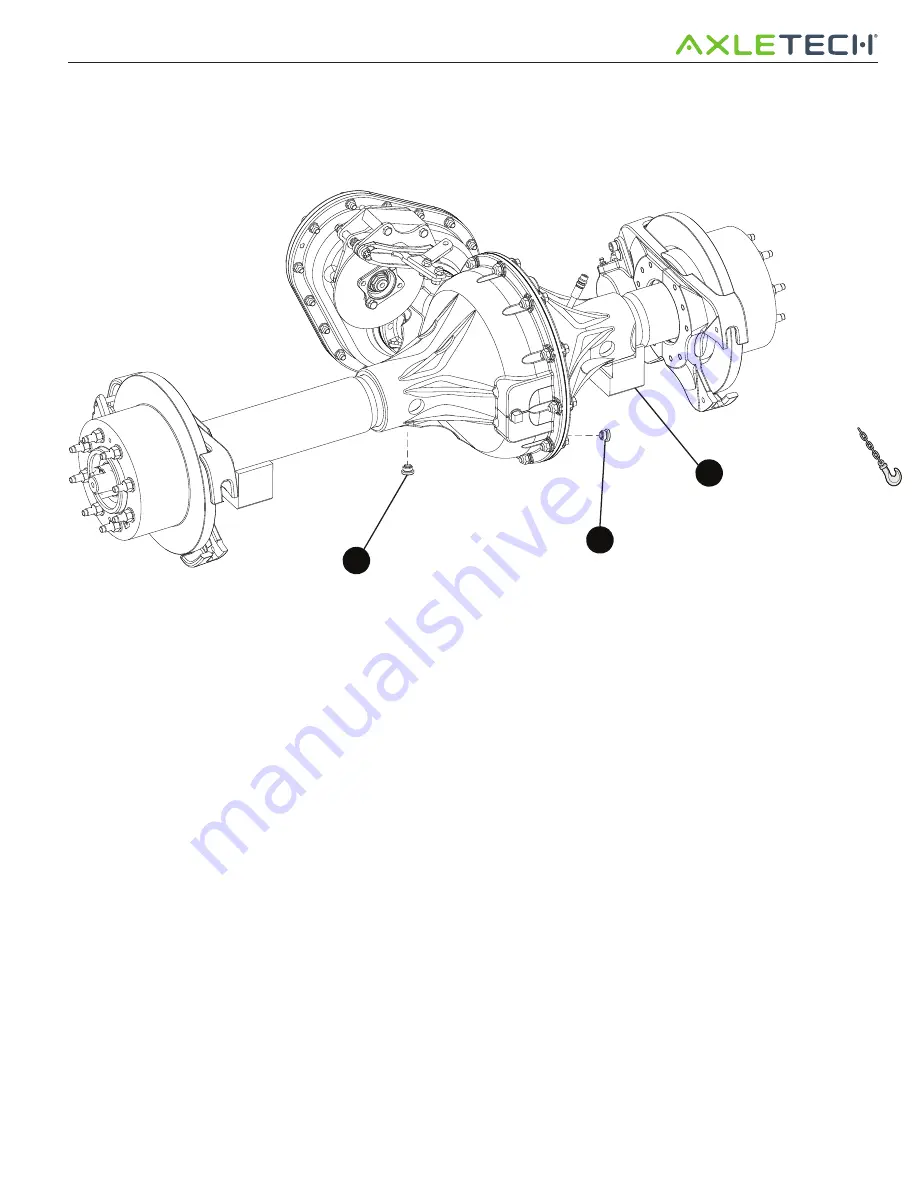 AxleTech TA277 Service Manual Download Page 56