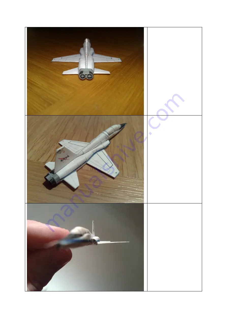 AXM Paper Space Scale Models T-38 Скачать руководство пользователя страница 11