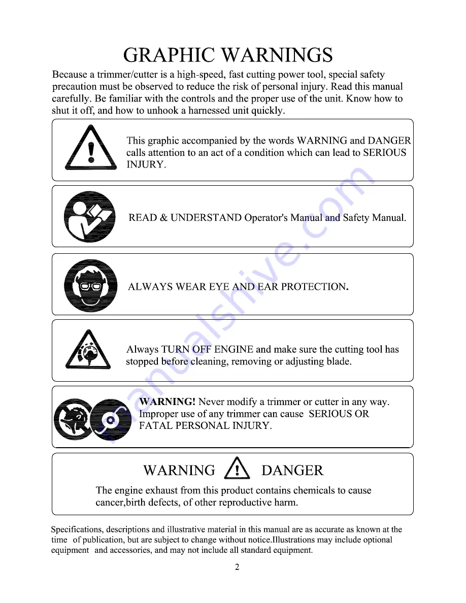 Axminster CG300AN User Manual Download Page 4