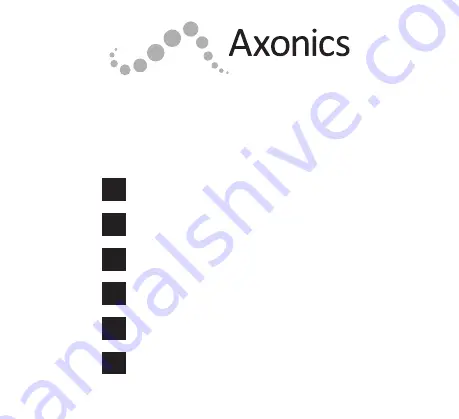 Axonics Model 1601 Manual Download Page 1