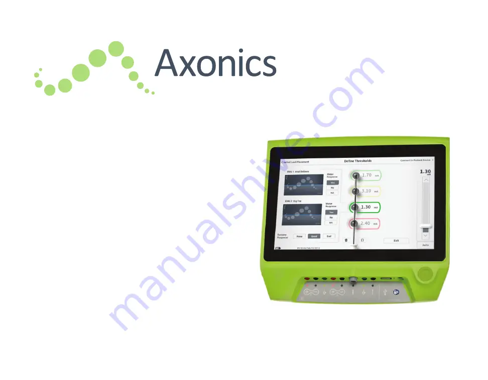 Axonics SNM System 2501 Скачать руководство пользователя страница 1