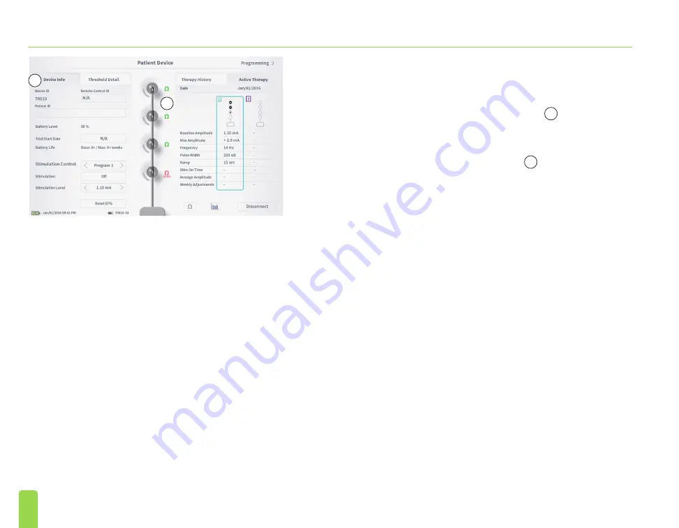 Axonics SNM System 2501 Programmer'S Manual Download Page 374