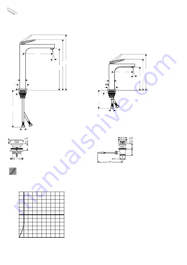 Axor Citterio 160 39024009 Installation Manual Download Page 6