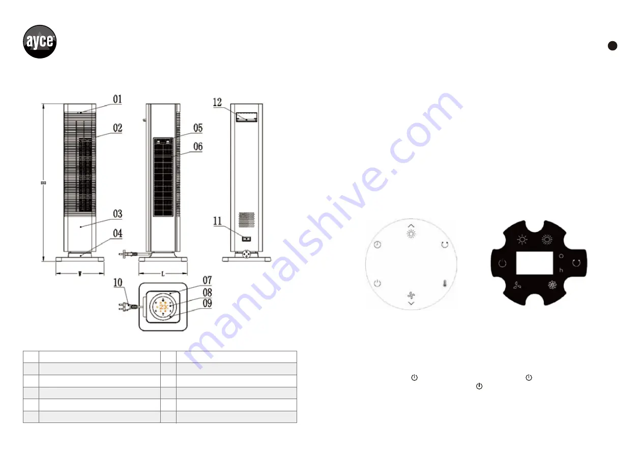 Ayce 7613164532091 Original Instructions Manual Download Page 20