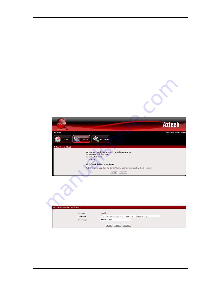 Aztech DSL5028EN(1T1R) User Manual Download Page 17