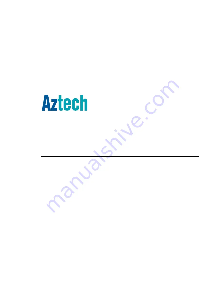 Aztech WL852RT4 Easy Start Manual Download Page 1