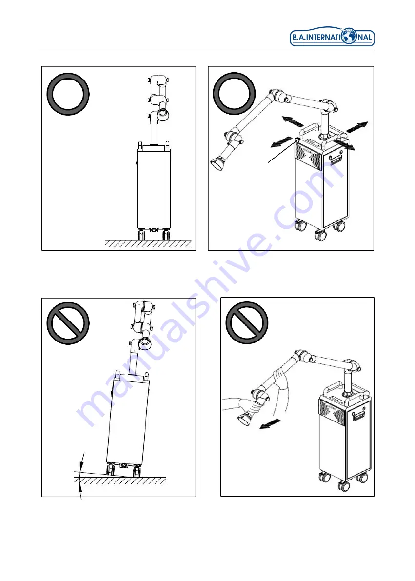 B.A. International Optima EOS350 Instructions For Use And Installation Download Page 46