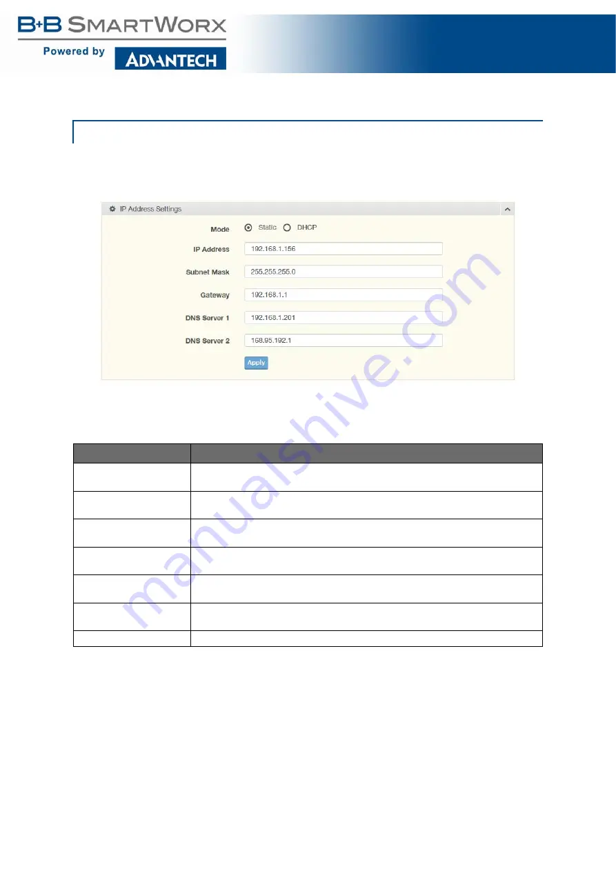 B+B SmartWorx SE400 Series User Manual Download Page 49