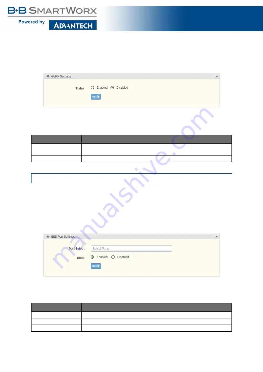 B+B SmartWorx SE400 Series User Manual Download Page 63