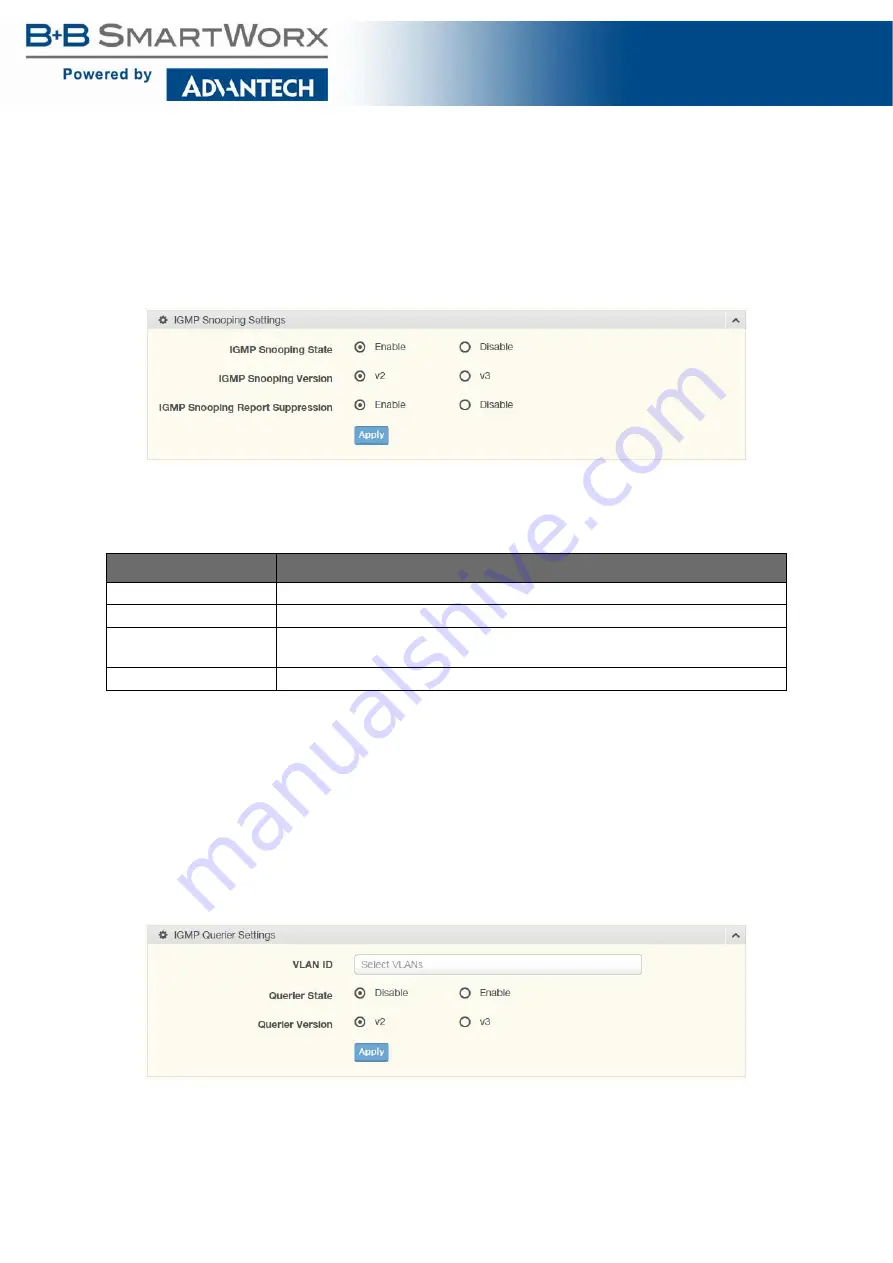 B+B SmartWorx SE400 Series User Manual Download Page 65