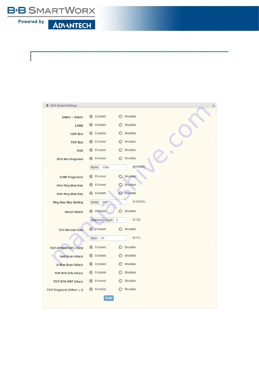 B+B SmartWorx SE400 Series User Manual Download Page 83