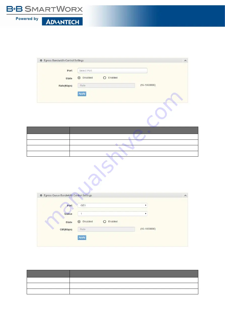 B+B SmartWorx SE400 Series User Manual Download Page 96