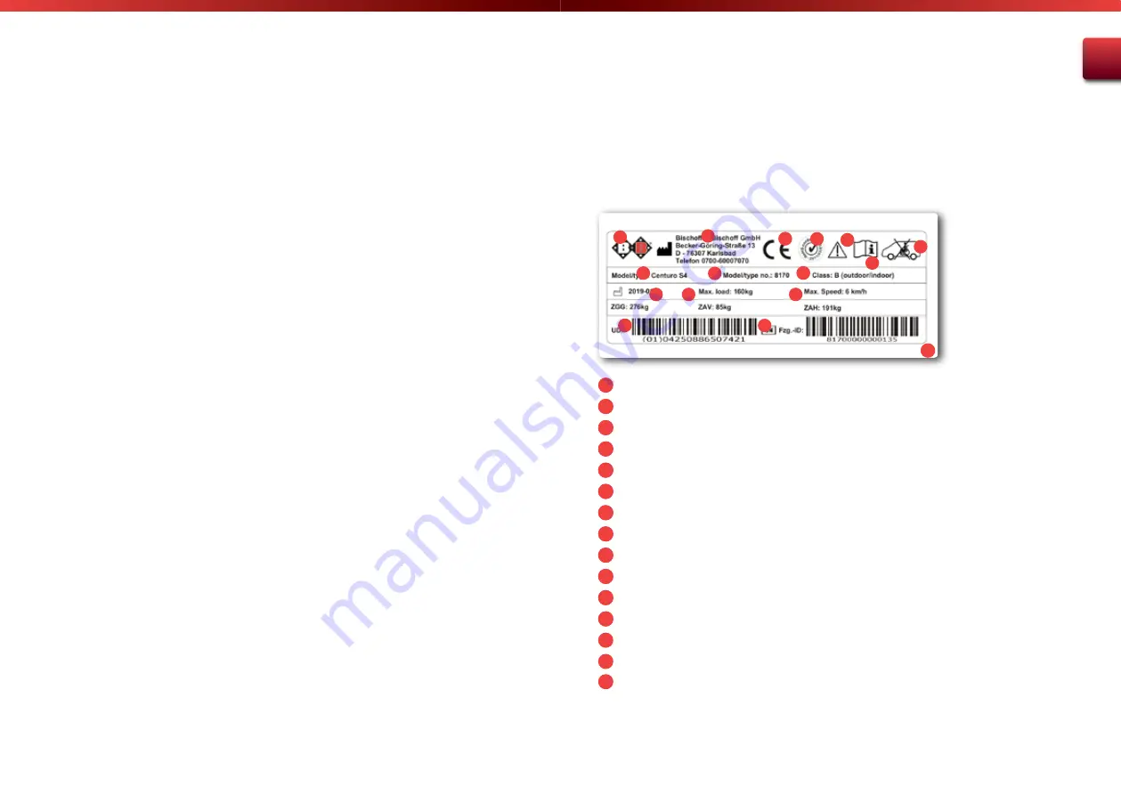 B+B Centuro S4 Instruction Manual Download Page 60