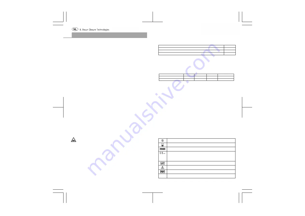 B. Braun 783100 Instructions For Use Manual Download Page 9