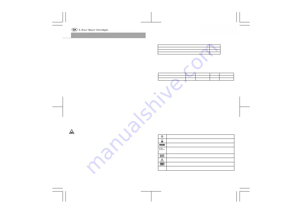 B. Braun 783100 Instructions For Use Manual Download Page 18