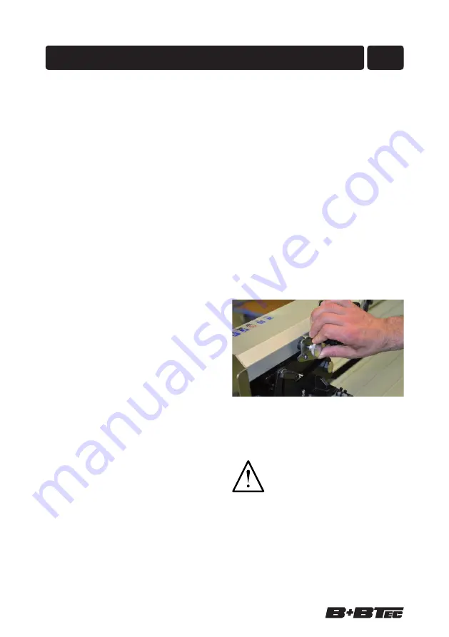 B+BTec Diamond 3 250RS Series Operating Manual Download Page 39