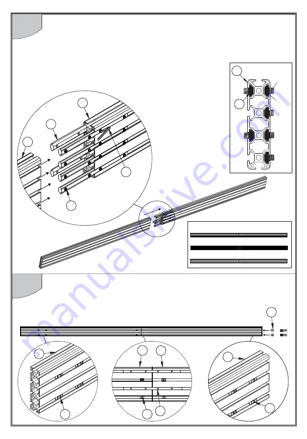 B-Tech System X BT8371-3X3-60 Installation Manual & Parts List Download Page 10