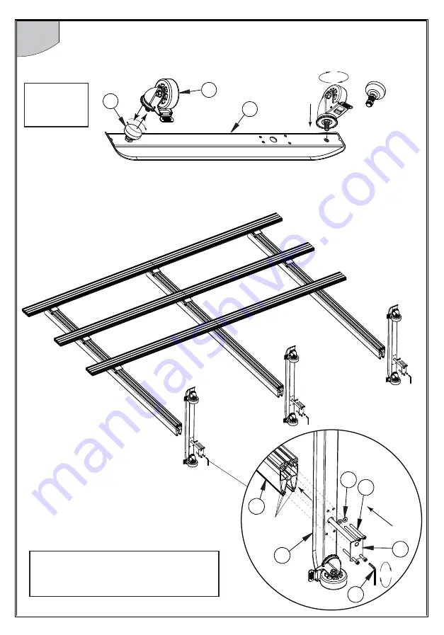 B-Tech System X BT8371-3X3-60 Installation Manual & Parts List Download Page 12