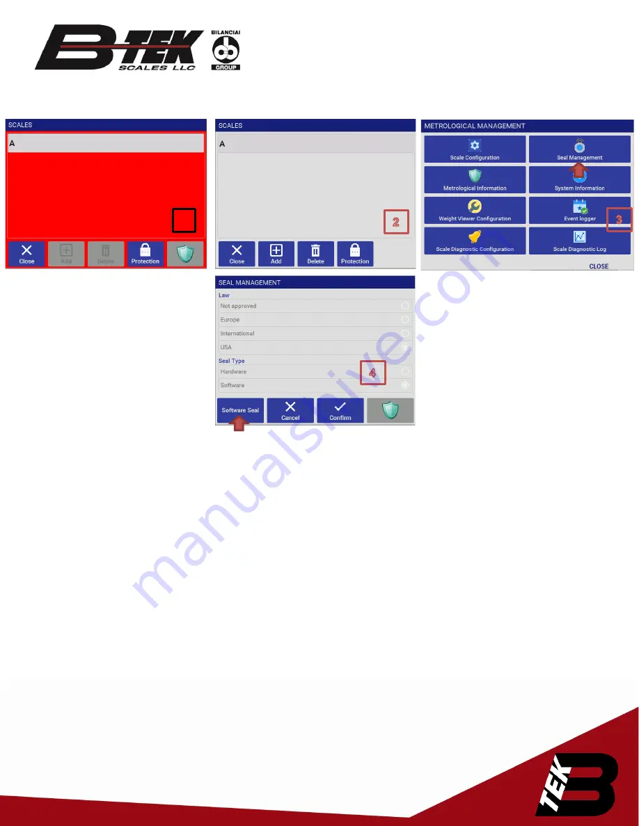 B-TEK Scales DD1010 Manual Download Page 6