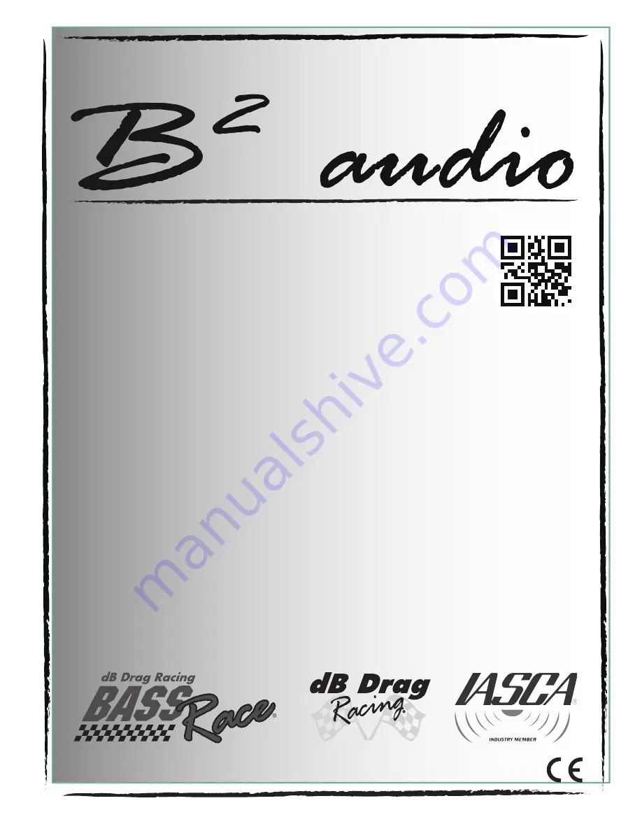 B2 Audio REF 6.3 Owner'S Manual Download Page 1