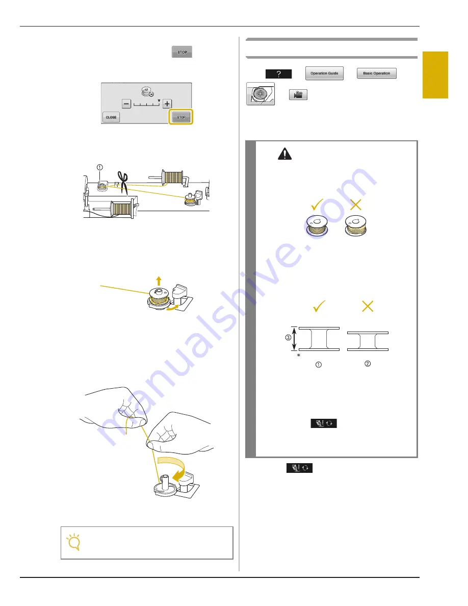 Baby Lock Crescendo BLCR Instruction And Reference Manual Download Page 41