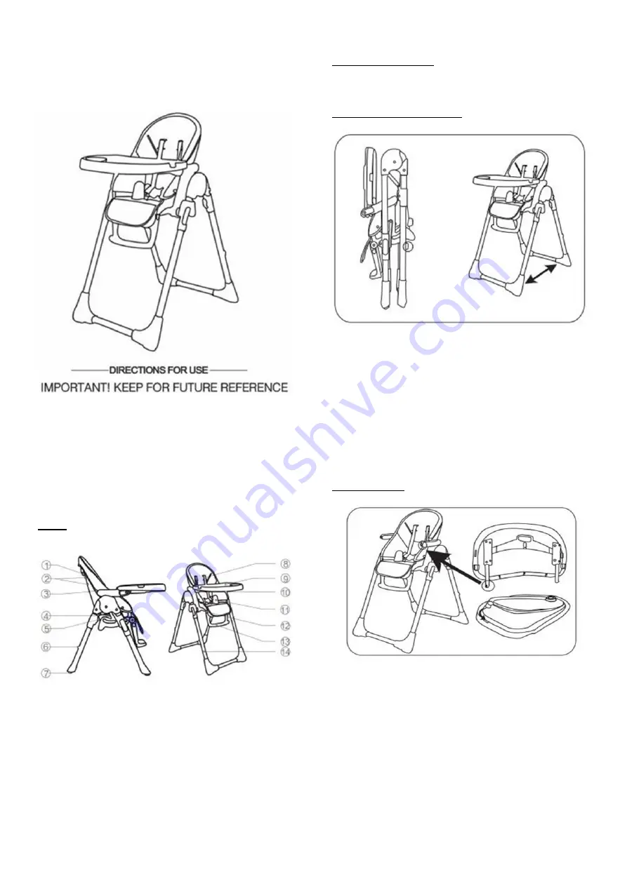 Babyco FLAIR Assembly And Use Download Page 1