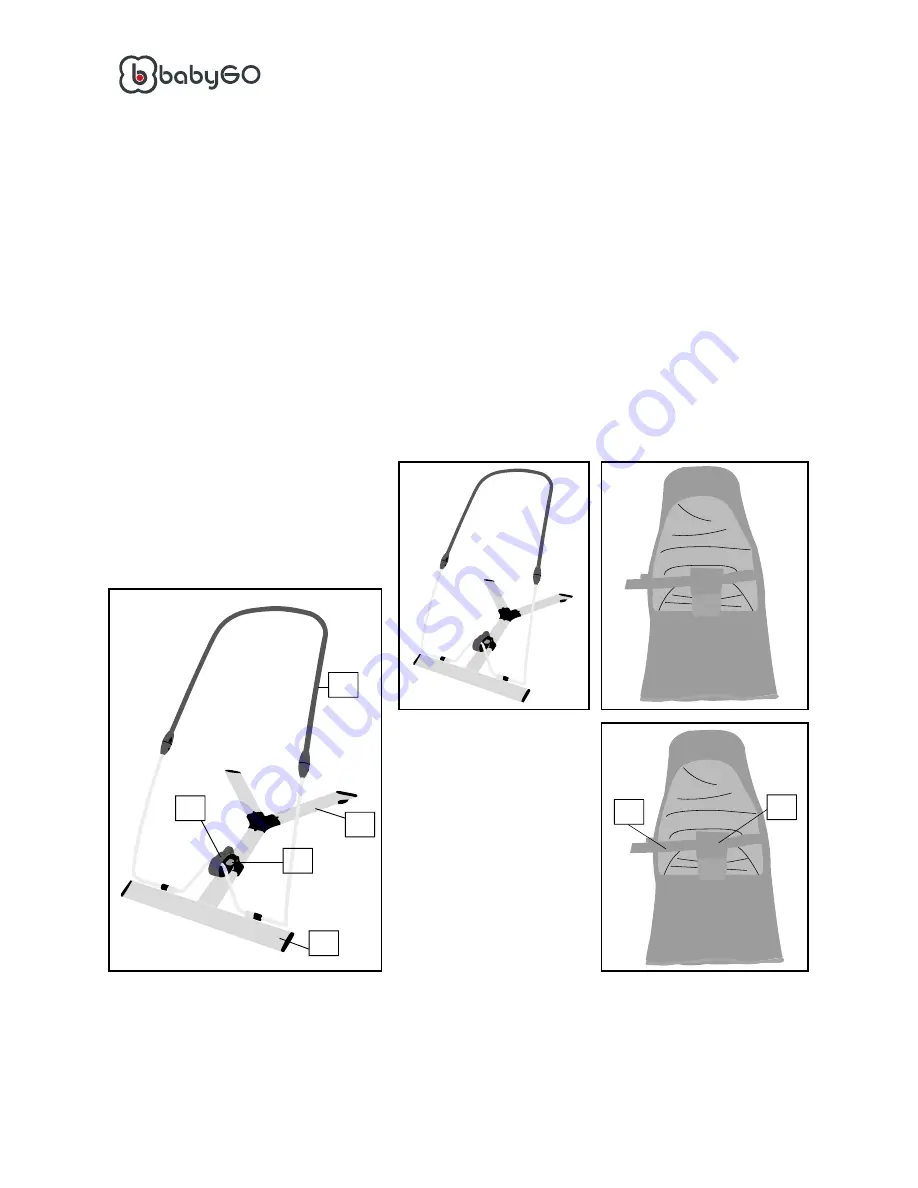 BabyGo FANCY Assembly Instructions Manual Download Page 3