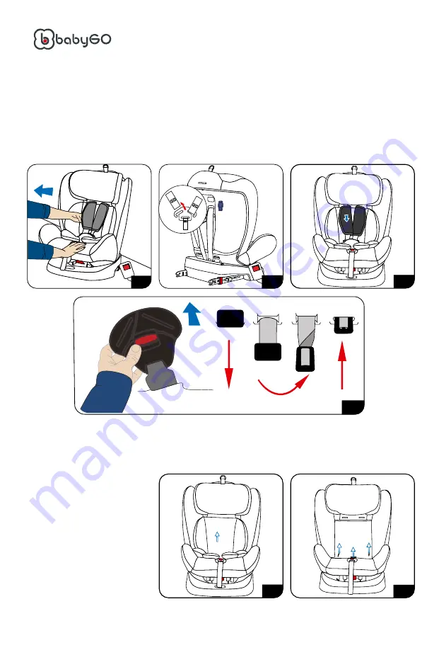 BabyGo Nova Assembly Instructions Manual Download Page 46