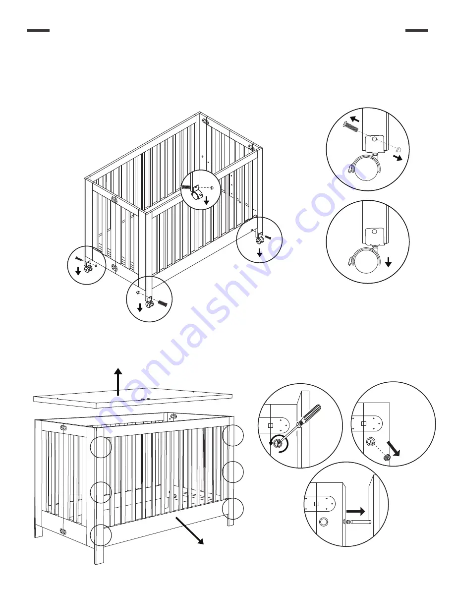 Babyletto 6699 Assembly Instructions Manual Download Page 4