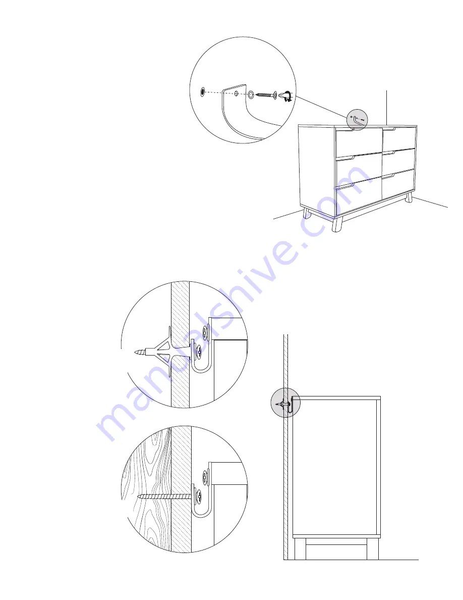 Babyletto Hudson 6 4216 Assembly Instructions Manual Download Page 6