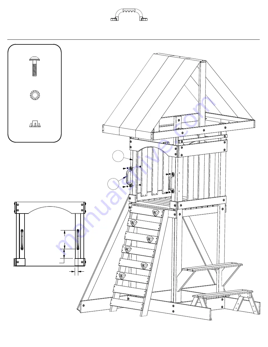 Backyard Discovery PROVIDENCE 40112 Owner'S Manual Download Page 38