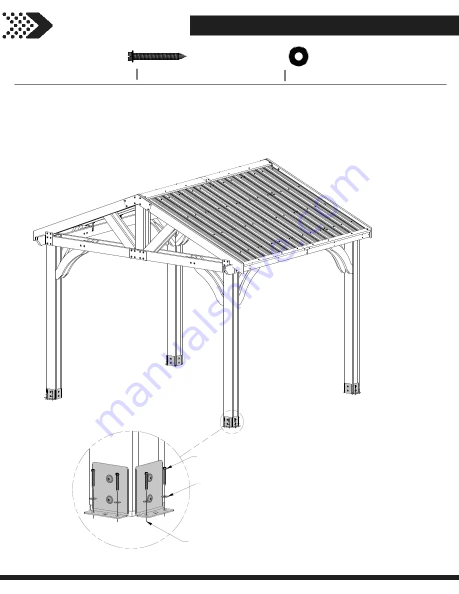 Backyard Brookdale 2006522B Assembly Instructions Manual Download Page 40