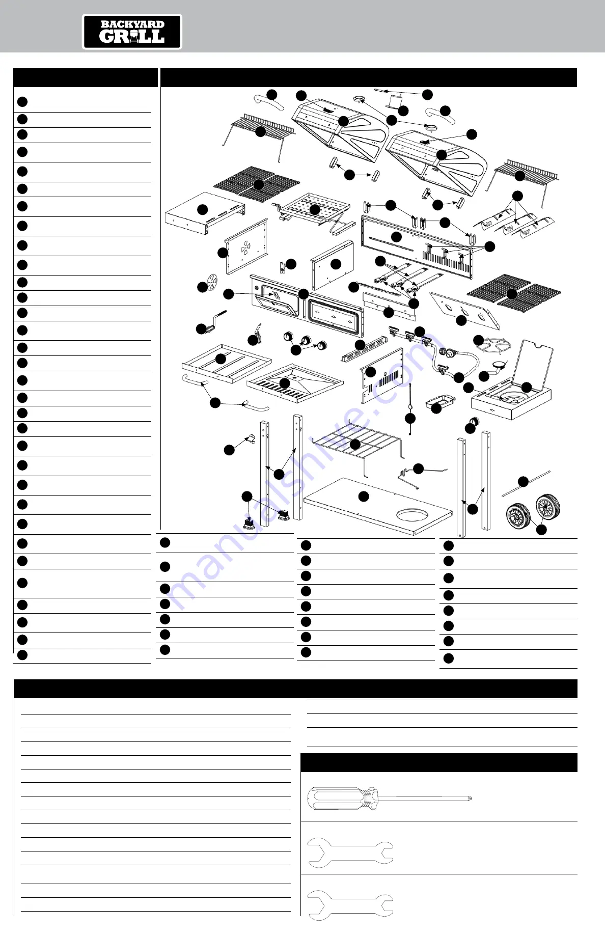 Backyard GBC1690W-C Owner'S Manual Download Page 21