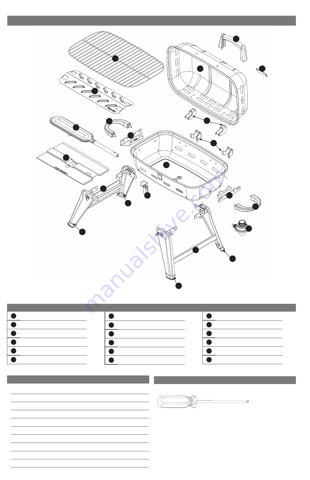 Backyard GBT1713W-C Owner'S Manual Download Page 4