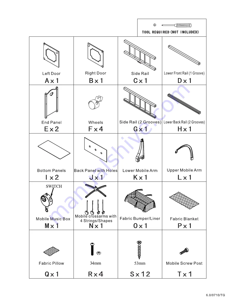 Badger Basket 01721 Assembly Instructions Manual Download Page 3