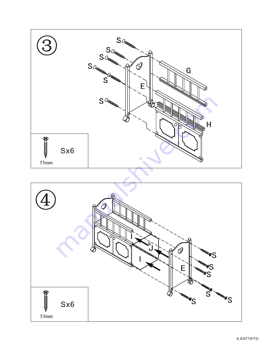 Badger Basket 01721 Assembly Instructions Manual Download Page 5