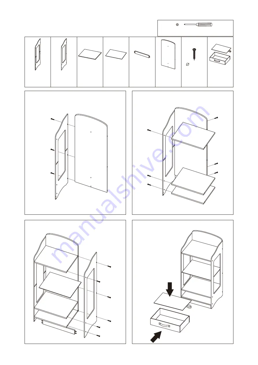 Badger Basket 12024 Assembly And Use Instructions Download Page 3